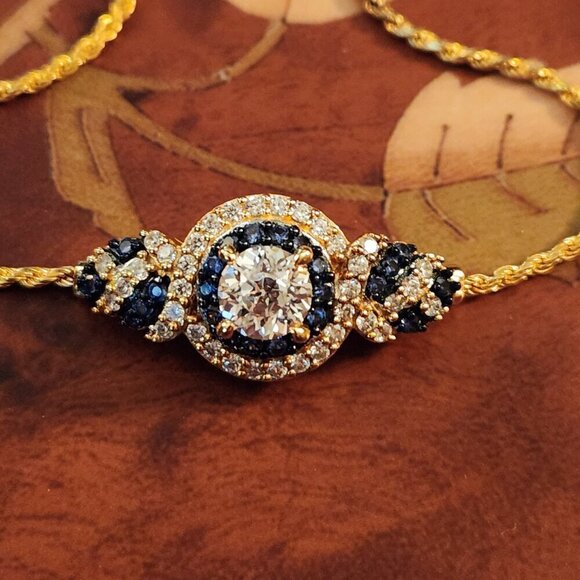 Bella Luce Sapphire Diamond Simulant Yellow Bracelet - Picture 4 of 8